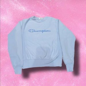 BABY BLUE CHAMPION SWEATSHIRT💕